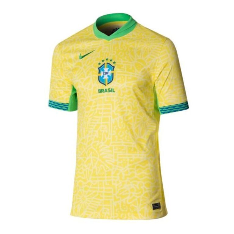 Tenues et Maillots de foot du Brésil pour Femme 2024. CA