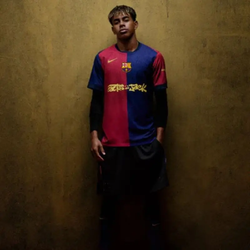 FC Barcelona x Travis Scott 2025 Jersey - Cactus Jack - Kickoff Store