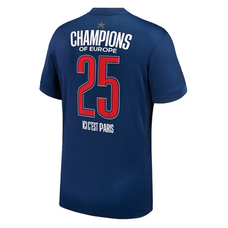 Maillot Kit Enfant PSG Domicile 24/25 Champions Of Europe 2025