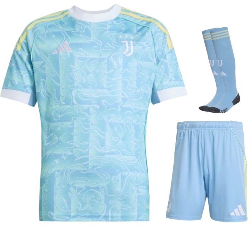 Maillot Kit enfant Juventus Extérieur 2025/26
