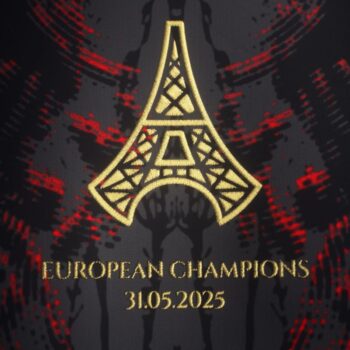 Maillot PSG "The Parisians" Champions 2025 by Comma