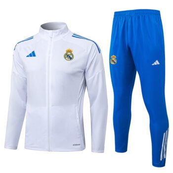 Survêtement Real Madrid Veste 25/26 Blanc Bleu