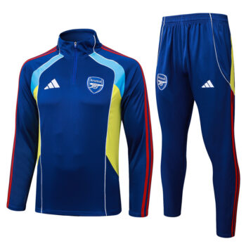 Survêtement Arsenal Training 2025 2026 Bleu Rétro