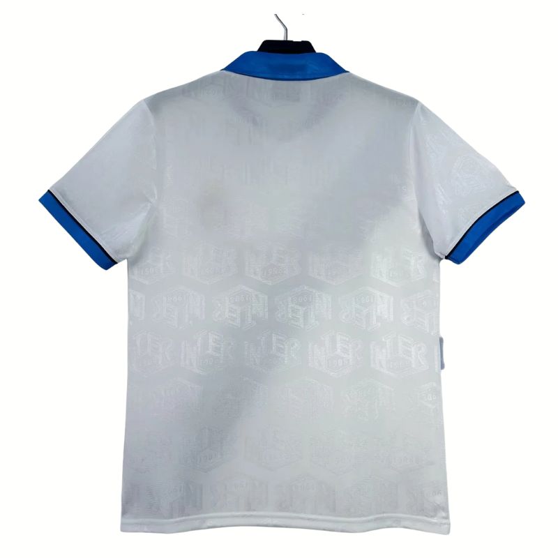 Maillot Inter Milan Retro Vintage Extérieur 1994 1995 Maillot Inter Milan Retro Vintage Extérieur 1994 1995 – Image 2