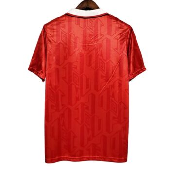 Maillot Manchester United Domicile Retro Vintage 1992 1994