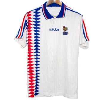 Maillot de football vintage domicile Equipe de France 1996-1997