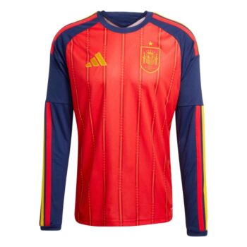 Maillot Espagne Domicile Manches Longues 2026