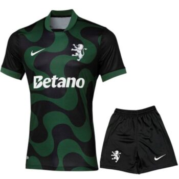 Maillot Kit Enfant Sporting Extérieur Spéciale Edition 25/26