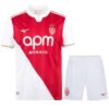 Maillot Kit Enfant Monaco Domicile 25/26 Maillot Kit Enfant Monaco Domicile 25/26