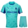 Maillot Kit Enfant Marseille Gardien Bleu 25/26 Maillot Kit Enfant Marseille Gardien Bleu 25/26
