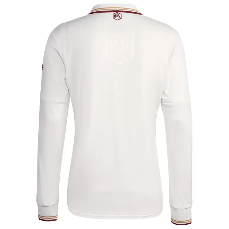 Arsenal サッカーユニフォーム 長袖 ホワイト Arsenal 25/26 Third Long-Sleeve Jersey | Free Name Printing