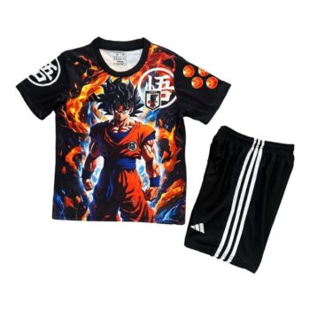 Kit Enfant Manga Son-Goku Flammes Rouge & Bleu