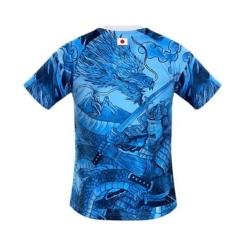 Maillot Concept Samouraï Dragon Bleu Japon