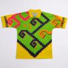 Maillot Mexique Rétro Vintage Gardien 1955 Jaune Vert
