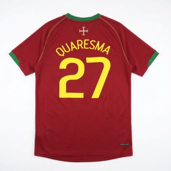 2006 Portugal Retro Vintage Home Jersey