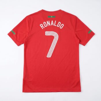 2010 Portugal Retro Vintage Home Jersey