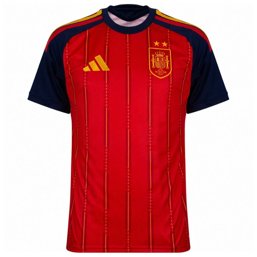 Maillot Espagne 2 Étoiles Domicile 2026 2027 Spain 2-Star Home Jersey 2026–2027
