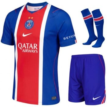PSG 2026–2027 Kids' Home Jersey, 2 Stars
