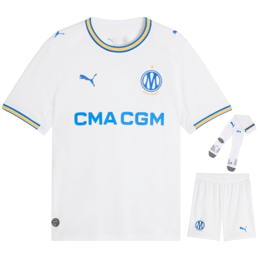 Maillot Kit Enfant Marseille Domicile 26/27 Maillot Kit Enfant Marseille Domicile 26/27
