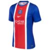 Maillot PSG Domicile Femme 2026 2027 2 étoiles Camiseta local del PSG para mujer 2026-2027, con dos estrellas