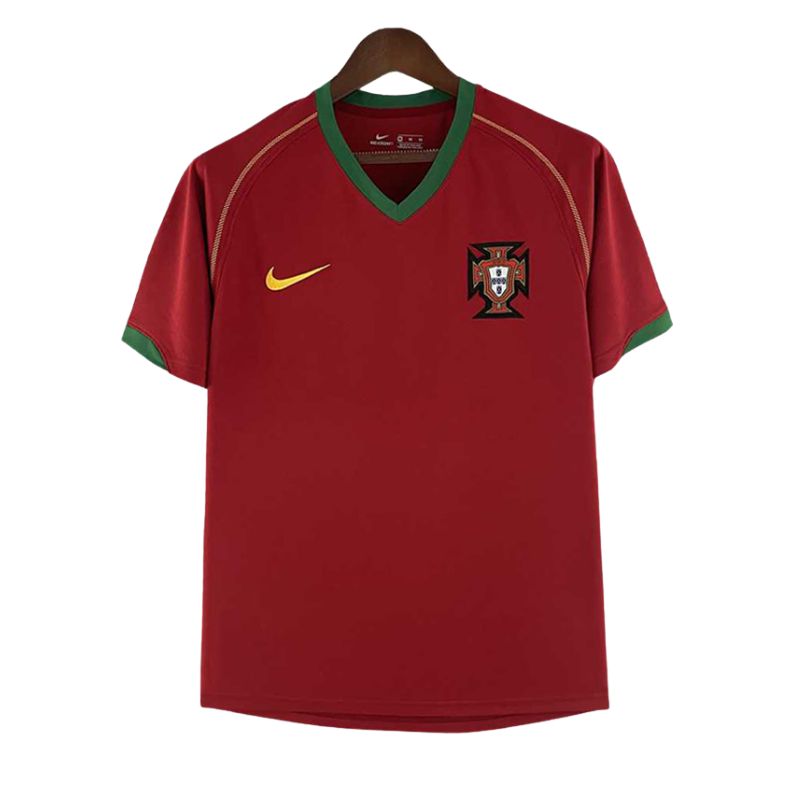 Maillot Portugal Rétro Vintage Domicile 2006 Maillot Portugal Rétro Vintage Domicile 2006