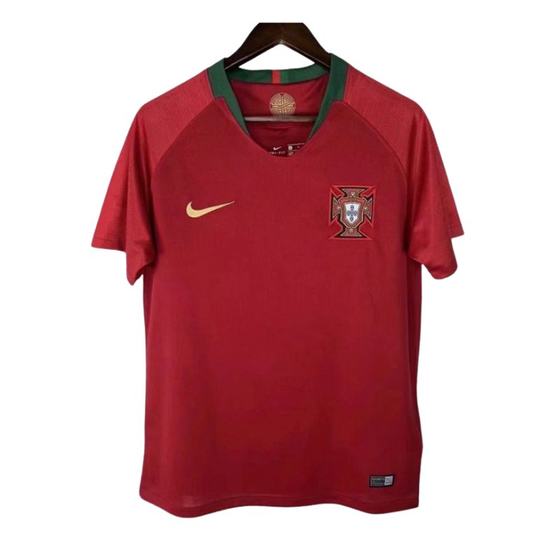 Maillot Portugal Rétro Vintage Domicile 2018 Maillot Portugal Rétro Vintage Domicile 2018