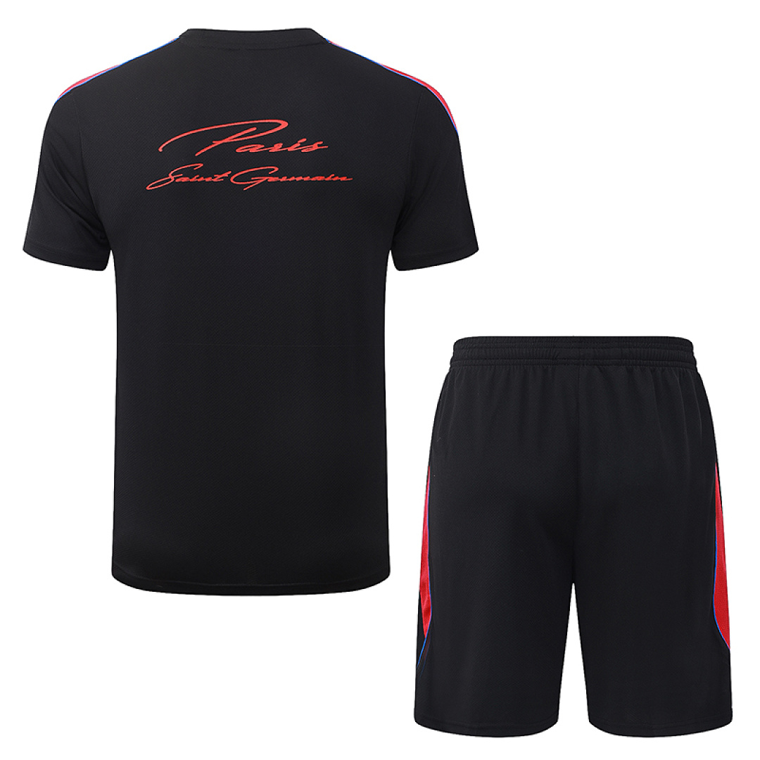 Maillot PSG Training Kit Noir PSG Training Kit Jersey, Black — Back