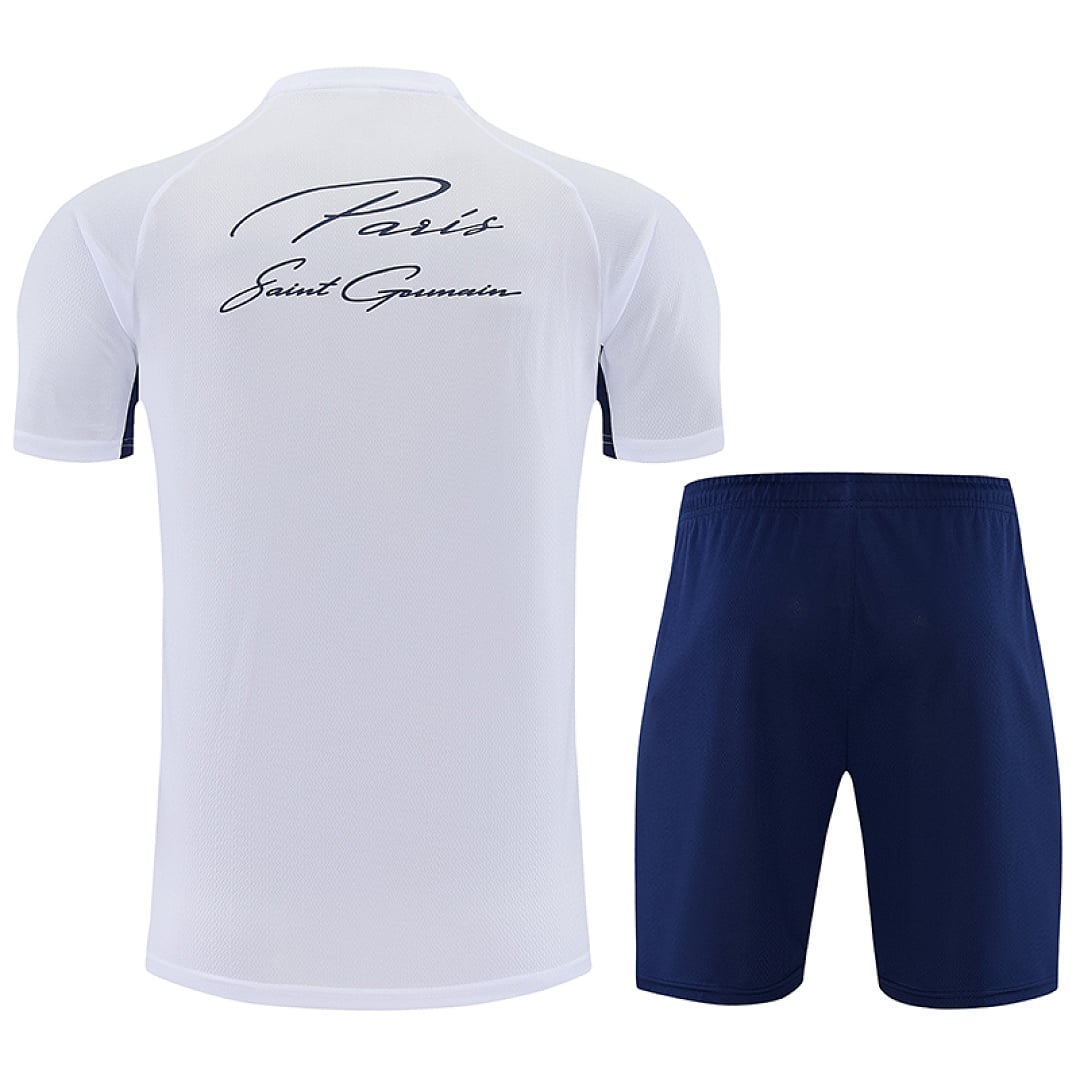 Maillot PSG Training Kit Blanc PSG Training Kit White Jersey — Back