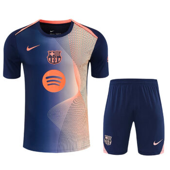 Camiseta del FC Barcelona Training Kit azul marino — parte delantera