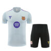 Camiseta del FC Barcelona Training Kit Gris — parte delantera
