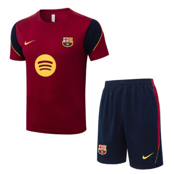 FC Barcelona Red Training Kit Jersey — Front