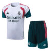 Real Madrid White Training Kit Jersey — Front