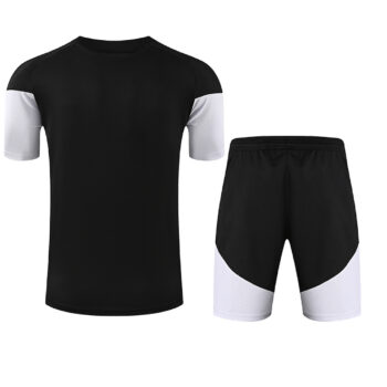 Real Madrid Black Training Kit Jersey — Back