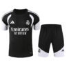 Camiseta del Real Madrid Training Kit negra — parte delantera