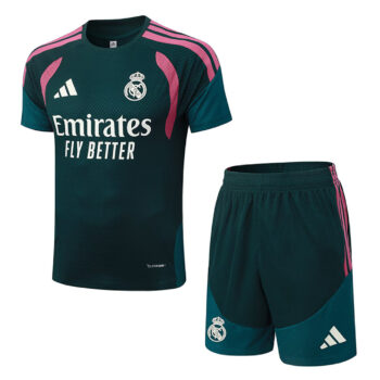 Camiseta del Real Madrid Training Kit verde — parte delantera
