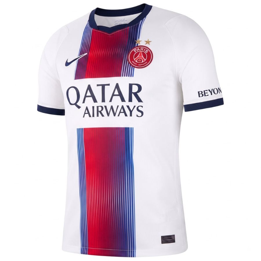 Maillot Paris Saint-Germain Extérieur 2026 2027 2 étoiles Camiseta de visitante del París Saint-Germain 2026-2027 con dos estrellas