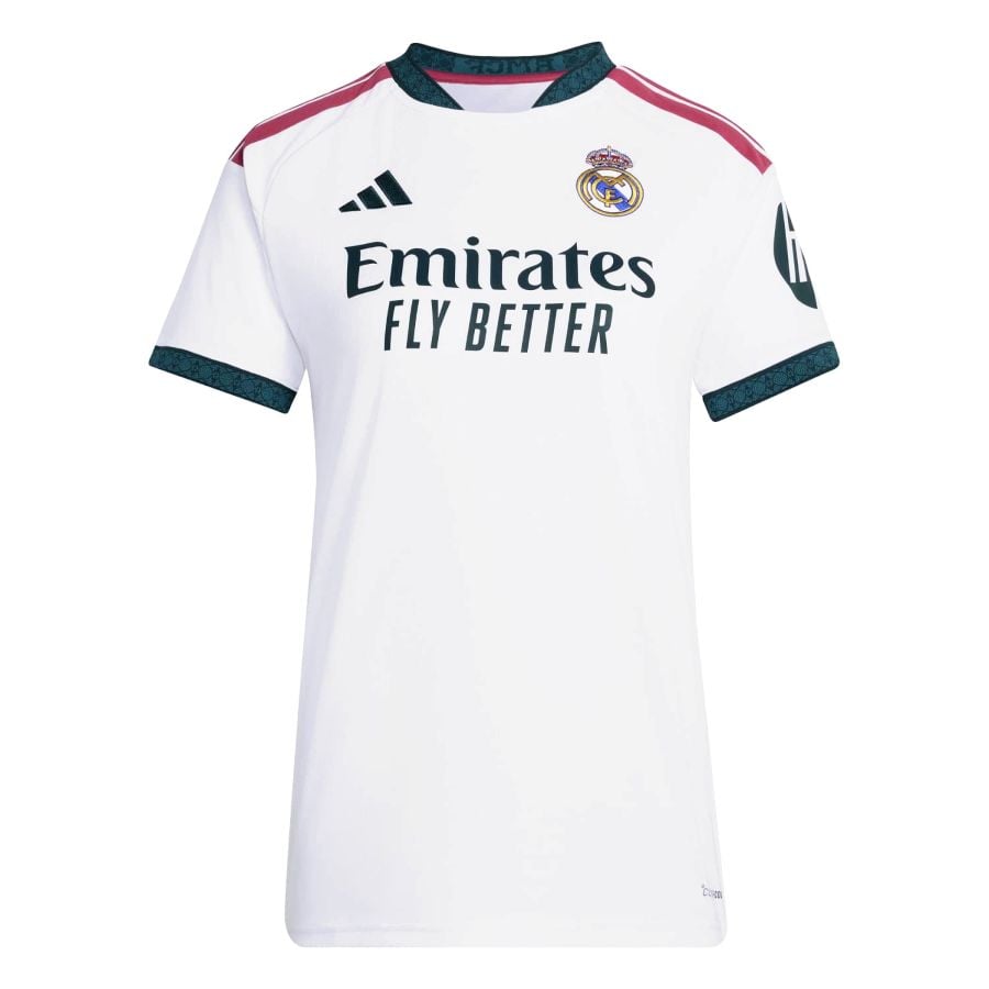 Maillot Real Madrid Domicile Femme 2026 2027 Real Madrid Women's Home Jersey 2026–2027