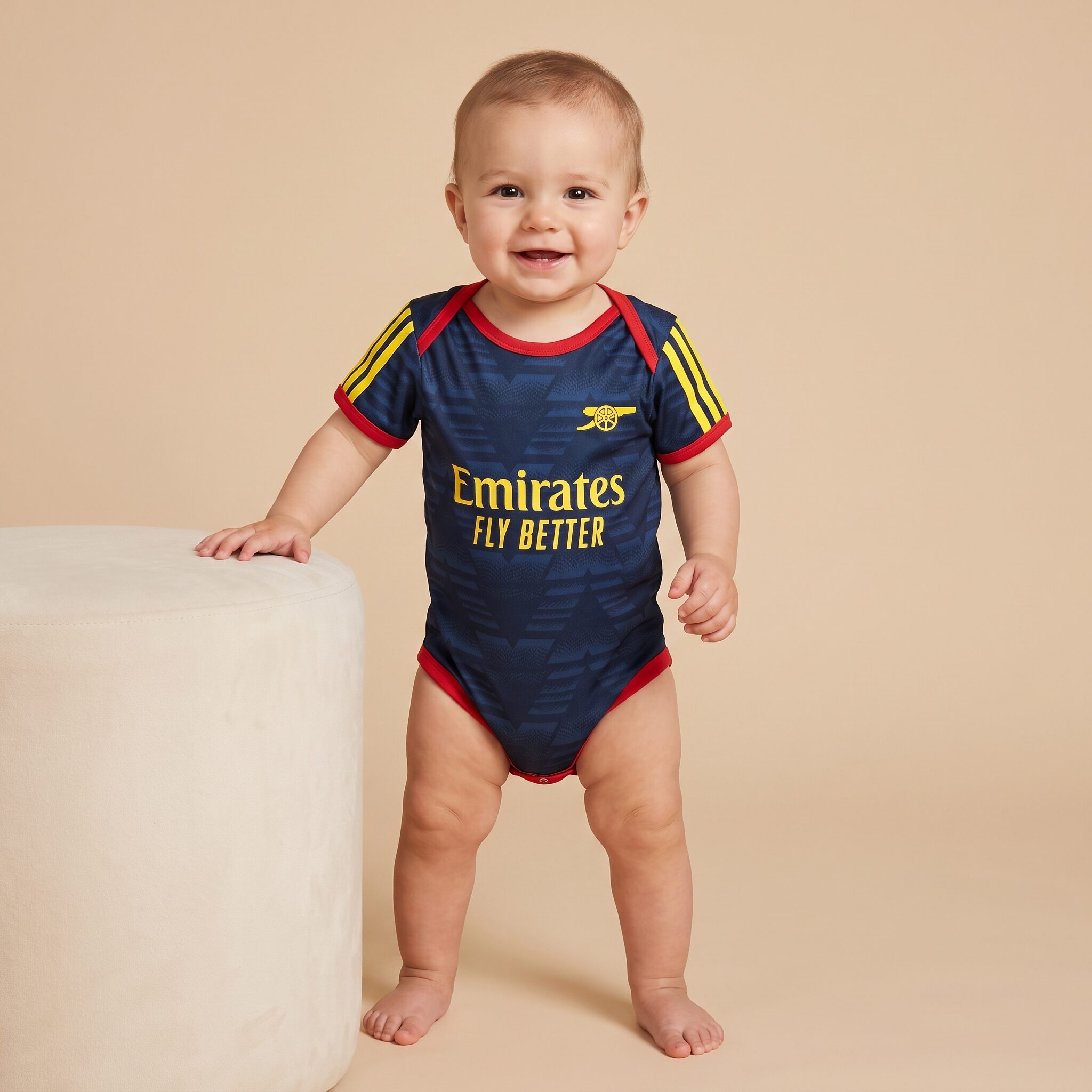 Body Bébé Arsenal Extérieur 26/27 Body Bébé Arsenal Extérieur 26/27 – Image 2