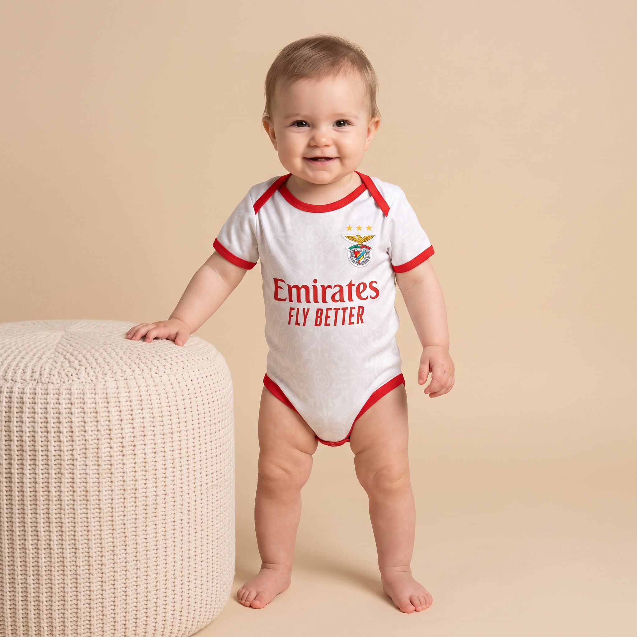 Body Bébé Benfica Extérieur 26/27 Body Bébé Benfica Extérieur 26/27 – Image 2