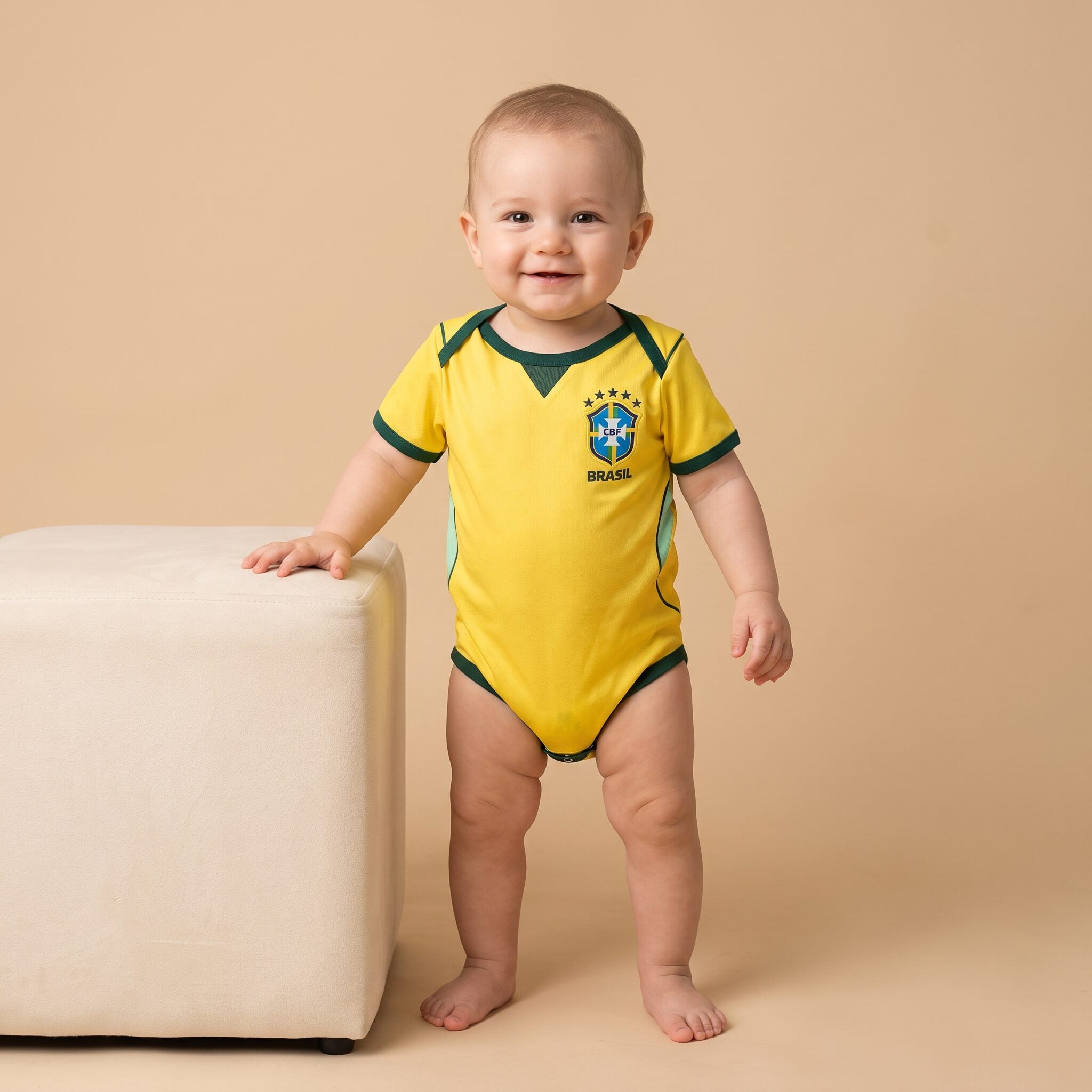 Body Bébé Brésil Domicile 2026 Body Bébé Brésil Domicile 2026 – Image 2