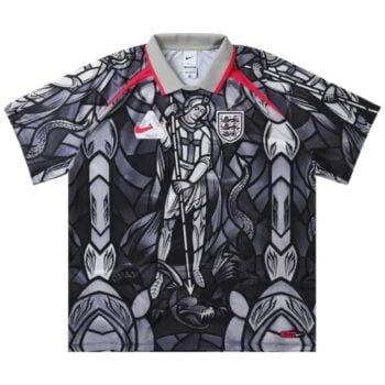 Maillot Angleterre x Palace Pewter Grey/Bright Crimson 2026