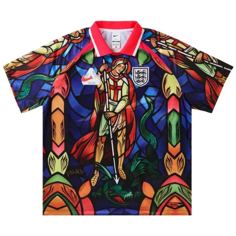Maillot Angleterre x Palace Bright Crimson 2026 Maillot Angleterre x Palace Bright Crimson 2026