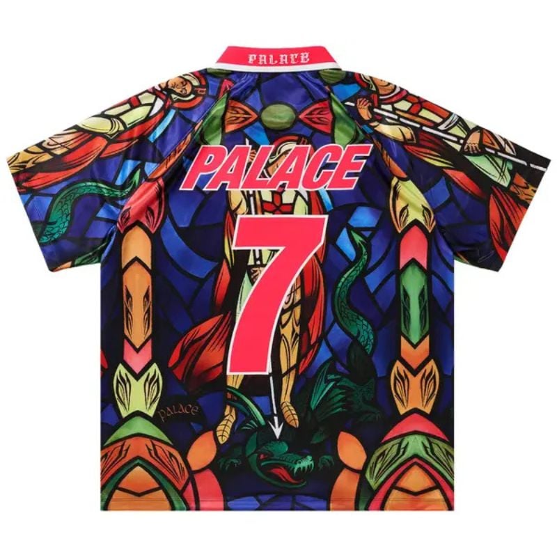 Maillot Angleterre x Palace Bright Crimson 2026 Maillot Angleterre x Palace Bright Crimson 2026 – Image 2