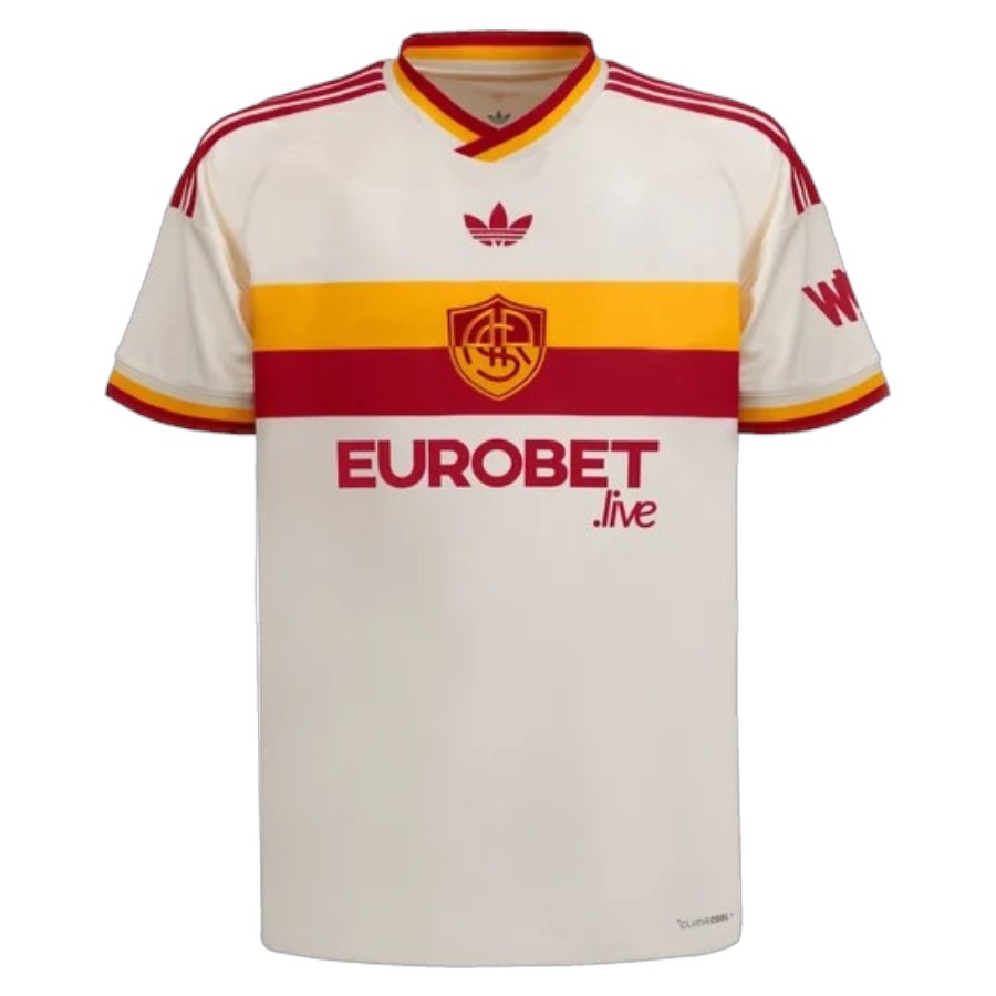 Maillot AS Roma Extérieur 2026 2027 Camiseta de visitante del AS Roma 2026-2027 — parte delantera