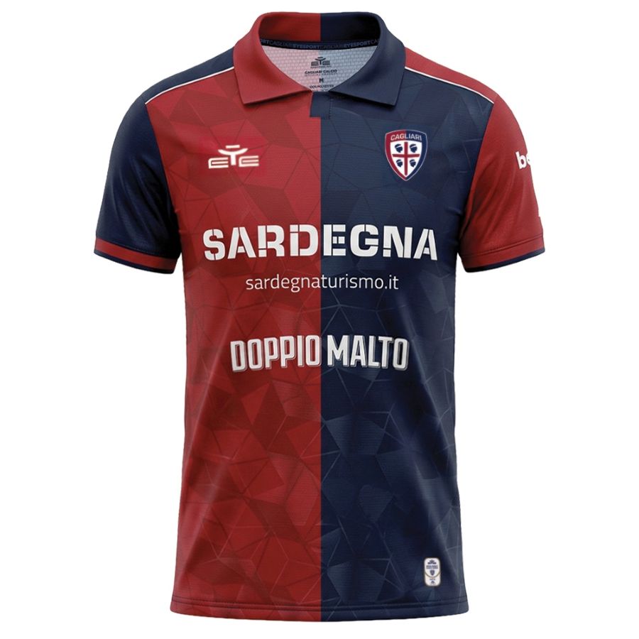 Maillot Cagliari Domicile 2026 2027 Camiseta del Cagliari (local) 2026-2027 — parte delantera
