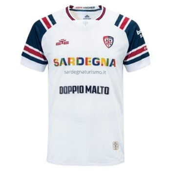 Camiseta de visitante del Cagliari 2026-2027 — parte delantera