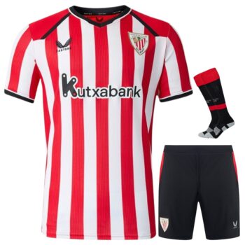 Maillot Kit Enfant Athletic Bilbao Domicile 2026 2027 — face