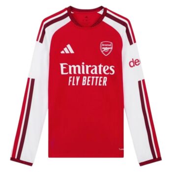 Arsenal 2026–2027 Home Long-Sleeve Jersey