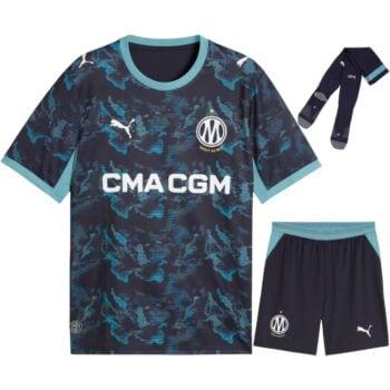 Maillot Kit Enfant Olympique de Marseille Extérieur 2026 2027