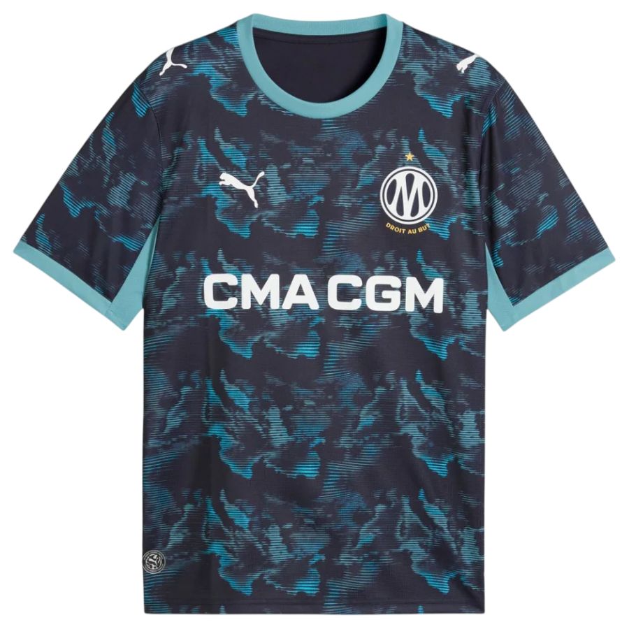 Maillot Kit Enfant Olympique de Marseille Extérieur 2026 2027 Maillot Kit Enfant Olympique de Marseille Extérieur 2026 2027 – Image 2